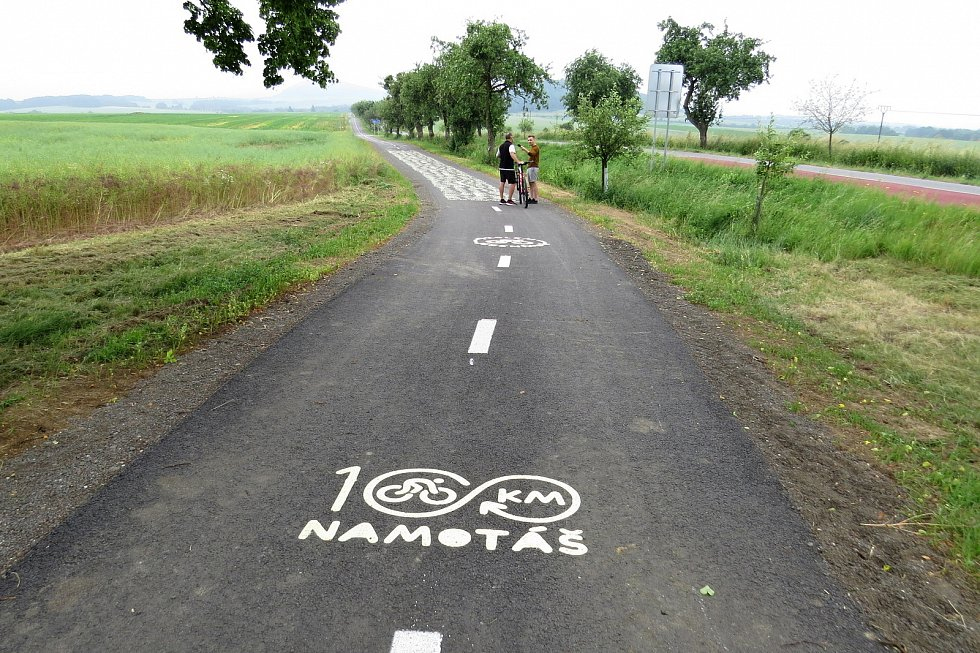 Cycling path around Jeseník